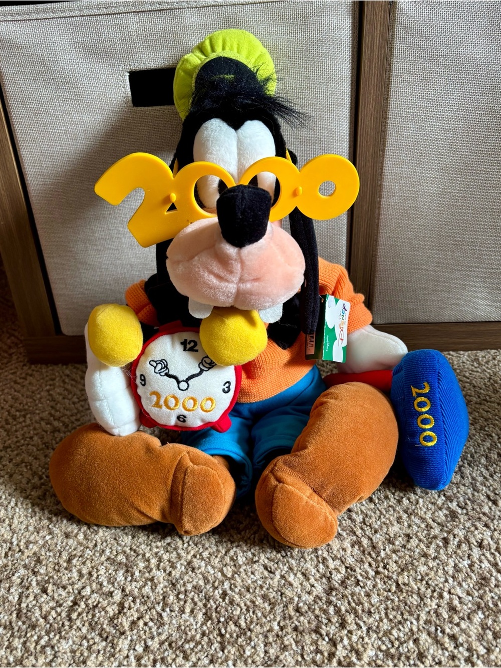 Disney Store Goofy Plush 2000 Vintage Y2K